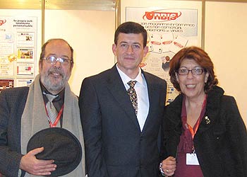 D. Antonio Soler, TAEDS, D. Manuel Sos, Director Gerente de Pipeline Software y Dña. Maite Soler, TAEDS