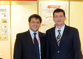 D. Gonzalo Casaubon, Director Ventas España de Transhotel y D. Manuel Sos, Director Gerente de Pipeline Software