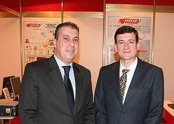 D. Antonio Bentue, Director General de VIAMAR y D. Manuel Sos, Director Gerente de Pipeline Software