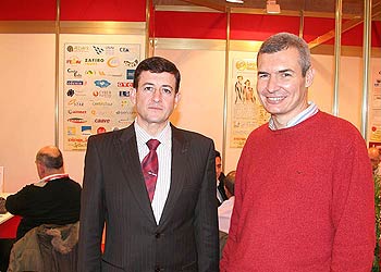 D. Manuel Sos, Director Gerente de Pipeline Software y D. Gabriel Roca, Sol Meliá
