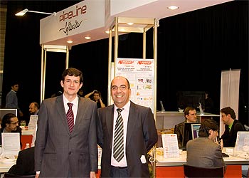 D. Manuel Sos, Director Gerente de Pipeline Software y D. Pedro Angel Morcillo, Subdelegado Extremadura AIRMET.