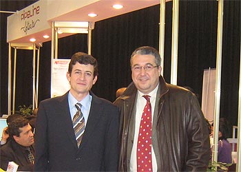 D. Manuel Sos, Director Gerente de Pipeline Software y D. Enrique Torres, Director de Viajes Agadir.