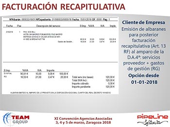 Modificaciones y nuevas aplicaciones del Reglamento de Facturación y Novedades sobre el NDC