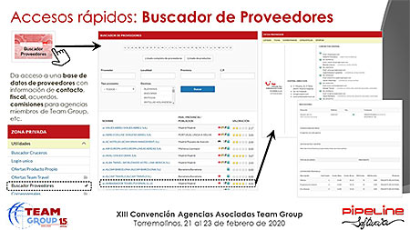 Presentación » Pipeline Software - JORNADA TECNOLÓGICA TEAM GROUP y RECORDATORIO NUEVA NORMATIVA DE VIAJES COMBINADOS