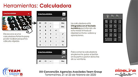 Presentación » Pipeline Software - JORNADA TECNOLÓGICA TEAM GROUP y RECORDATORIO NUEVA NORMATIVA DE VIAJES COMBINADOS