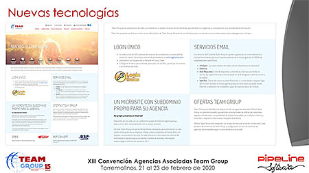 Presentación » Pipeline Software - JORNADA TECNOLÓGICA TEAM GROUP y RECORDATORIO NUEVA NORMATIVA DE VIAJES COMBINADOS