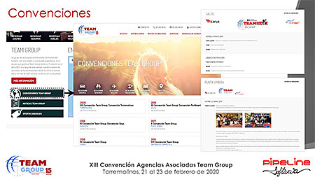 Presentación » Pipeline Software - JORNADA TECNOLÓGICA TEAM GROUP y RECORDATORIO NUEVA NORMATIVA DE VIAJES COMBINADOS