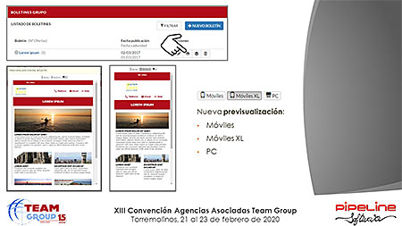 Presentación » Pipeline Software - JORNADA TECNOLÓGICA TEAM GROUP y RECORDATORIO NUEVA NORMATIVA DE VIAJES COMBINADOS