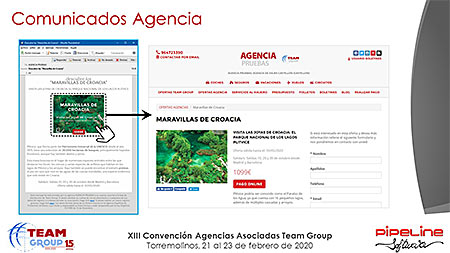 Presentación » Pipeline Software - JORNADA TECNOLÓGICA TEAM GROUP y RECORDATORIO NUEVA NORMATIVA DE VIAJES COMBINADOS