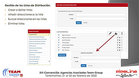 Presentación » Pipeline Software - JORNADA TECNOLÓGICA TEAM GROUP y RECORDATORIO NUEVA NORMATIVA DE VIAJES COMBINADOS