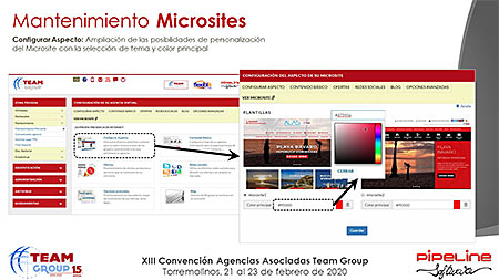 Presentación » Pipeline Software - JORNADA TECNOLÓGICA TEAM GROUP y RECORDATORIO NUEVA NORMATIVA DE VIAJES COMBINADOS