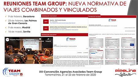 Presentación » Pipeline Software - JORNADA TECNOLÓGICA TEAM GROUP y RECORDATORIO NUEVA NORMATIVA DE VIAJES COMBINADOS