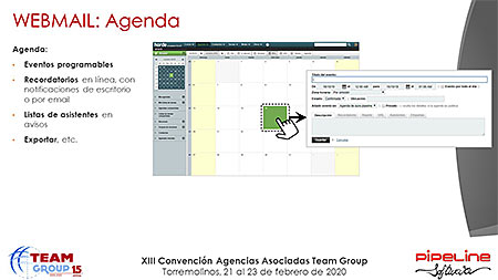 Presentación » Pipeline Software - JORNADA TECNOLÓGICA TEAM GROUP y RECORDATORIO NUEVA NORMATIVA DE VIAJES COMBINADOS