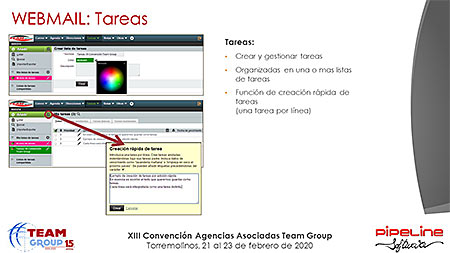Presentación » Pipeline Software - JORNADA TECNOLÓGICA TEAM GROUP y RECORDATORIO NUEVA NORMATIVA DE VIAJES COMBINADOS