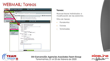 Presentación » Pipeline Software - JORNADA TECNOLÓGICA TEAM GROUP y RECORDATORIO NUEVA NORMATIVA DE VIAJES COMBINADOS