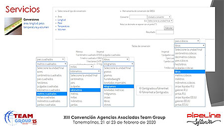 Presentación » Pipeline Software - JORNADA TECNOLÓGICA TEAM GROUP y RECORDATORIO NUEVA NORMATIVA DE VIAJES COMBINADOS