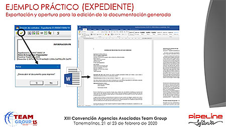 Presentación » Pipeline Software - JORNADA TECNOLÓGICA TEAM GROUP y RECORDATORIO NUEVA NORMATIVA DE VIAJES COMBINADOS