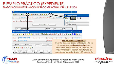 Presentación » Pipeline Software - JORNADA TECNOLÓGICA TEAM GROUP y RECORDATORIO NUEVA NORMATIVA DE VIAJES COMBINADOS