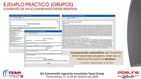 Presentación » Pipeline Software - JORNADA TECNOLÓGICA TEAM GROUP y RECORDATORIO NUEVA NORMATIVA DE VIAJES COMBINADOS