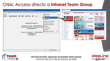 Presentación » Pipeline Software - JORNADA TECNOLÓGICA TEAM GROUP y RECORDATORIO NUEVA NORMATIVA DE VIAJES COMBINADOS