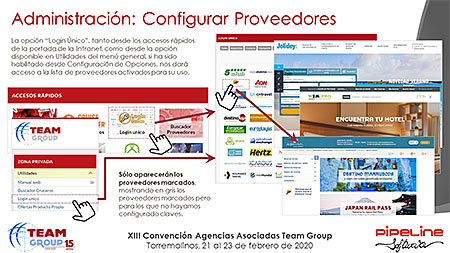 Presentación » Pipeline Software - JORNADA TECNOLÓGICA TEAM GROUP y RECORDATORIO NUEVA NORMATIVA DE VIAJES COMBINADOS