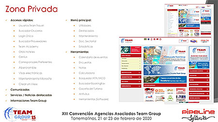 Presentación » Pipeline Software - JORNADA TECNOLÓGICA TEAM GROUP y RECORDATORIO NUEVA NORMATIVA DE VIAJES COMBINADOS