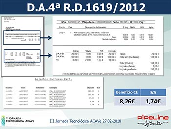 Cambios en la Disposición Adicional 4ª del Reglamento de Facturación