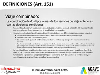 SOLUCIONES PRÁCTICAS PARA LA NUEVA NORMATIVA DE VIAJES COMBINADOS