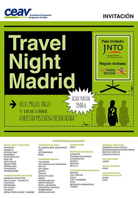 WORKSHOP CEAV 2017 - CEAV TRAVEL NIGHT