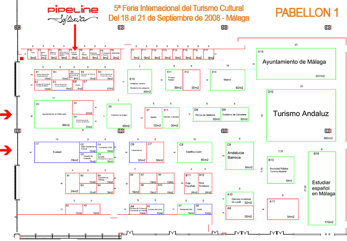 Mapa Situación Stand Pipeline