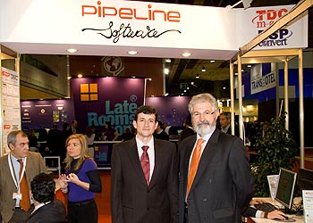 D. Manuel Sos, Director Gerente de Pipeline Software y D. Germán López Guitián, Avantours
