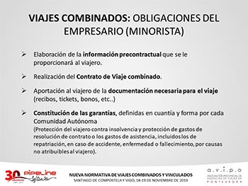 IMPACTO PRÁCTICO DE LA TRASPOSICIÓN DE LA DIRECTIVA DE VIAJES COMBINADOS - Galicia