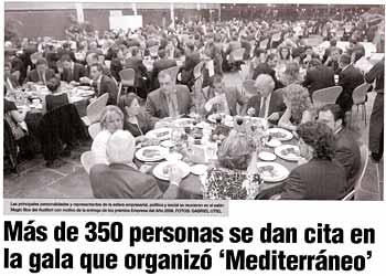 Empresa del año X aniversario Mediterráneo