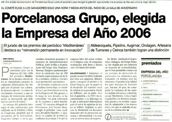 Empresa del año X aniversario Mediterráneo