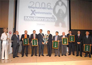Empresa del año - X aniversario - Mediterráneo