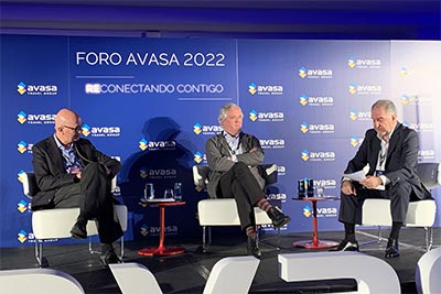 Debate con el presidente Avasa Jesús nuño De la Rosa, Carlos Garrido y Abilio Álvarez