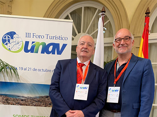 Sebástian Briones y José Luis Méndez, Presidente de UNAV