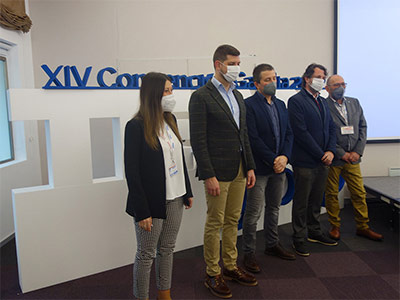 Ana M. Sanchez (Directora General de Team Group), José Manuel Prieto Part(alcalde de Gandia), Xavier Pascual i Soler (València Turisme, Diputació de València), Vicent Mascarell (concejal de Turismo de Gandia) y  Pedro Rabal (director de Iristour Vacences)