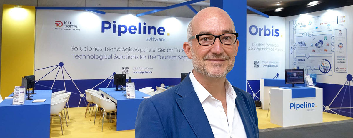 Sebastián Briones CEO de Pipeline en Fitur Sebastián Briones CEO de Pipeline en Fitur