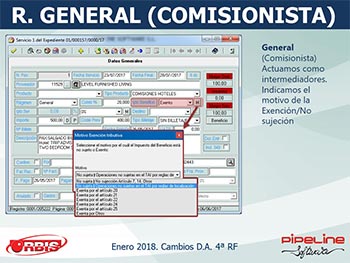 Cambios en la Disposición Adicional 4ª del Reglamento de Facturación (Real Decreto 1075/2017, de 29 de diciembre)