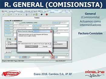 Cambios en la Disposición Adicional 4ª del Reglamento de Facturación (Real Decreto 1075/2017, de 29 de diciembre)