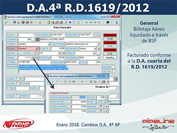 Cambios en la Disposición Adicional 4ª del Reglamento de Facturación (Real Decreto 1075/2017, de 29 de diciembre)