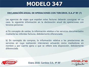 Cambios en la Disposición Adicional 4ª del Reglamento de Facturación (Real Decreto 1075/2017, de 29 de diciembre)