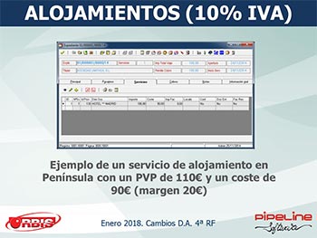 Cambios en la Disposición Adicional 4ª del Reglamento de Facturación (Real Decreto 1075/2017, de 29 de diciembre)