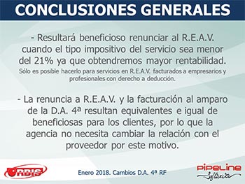 Cambios en la Disposición Adicional 4ª del Reglamento de Facturación (Real Decreto 1075/2017, de 29 de diciembre)