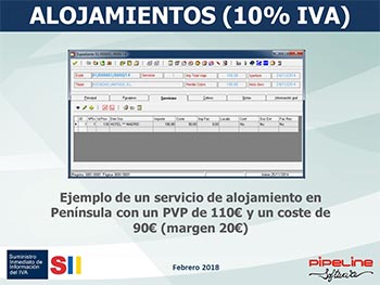 Suministro Inmediato de Información del IVA, Nuevos criterios de tributación agencias de viajes: SII