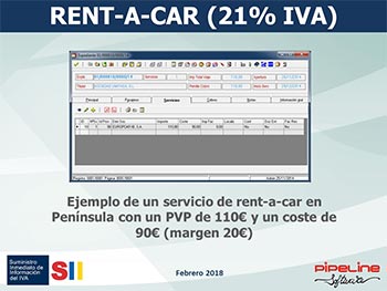 Suministro Inmediato de Información del IVA, Nuevos criterios de tributación agencias de viajes: SII